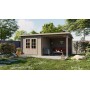 Chalet bois 7,5+8,1m2 300x600cm Chappo