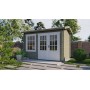 Chalet bois 8m2 350x250cm Daisy