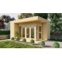 Bureau de jardin 13,3+3,4m2 351x477cm Elin