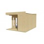 Bureau de jardin 13,3+3,4m2 351x477cm Elin