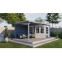 Chalet en bois 7,0+7,4m2 300x576cm JANE