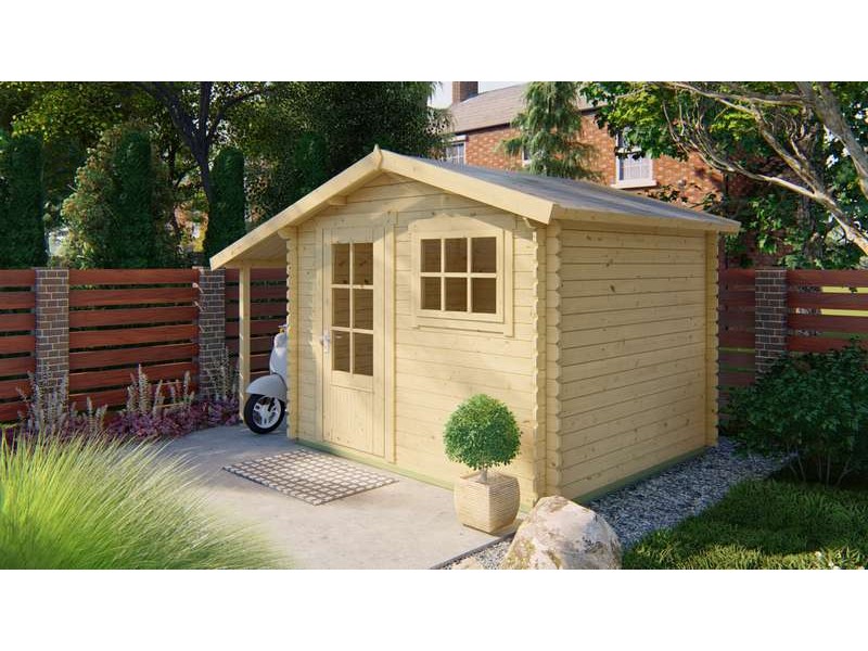 Abri de jardin 8m2 260x300cm  Lars