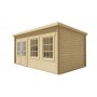 Chalet bois 15m2 500x300cm Sadie