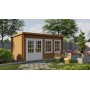 Chalet bois 15m2 500x300cm Sadie