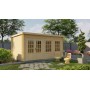 Chalet bois 15m2 500x300cm Sadie