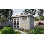 Chalet bois 10m2 380x260cm Uddel - Jardin et Chalet