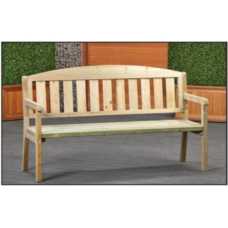 Banc de jardin en bois Dennenbos