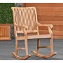 Chaise à bascule en bois RELAX (Teck)