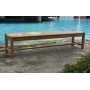 Banc de jardin en teck ROLAND GARROS