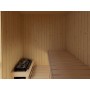 Intérieur de la cabine de Sauna 150x120cm 2 personnes Lillby