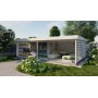 Chalet bois 9,1+28,4m2 490x820cm Lilou