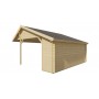 Kiosque-Chalet de jardin 18m2 500x350 THIERRY