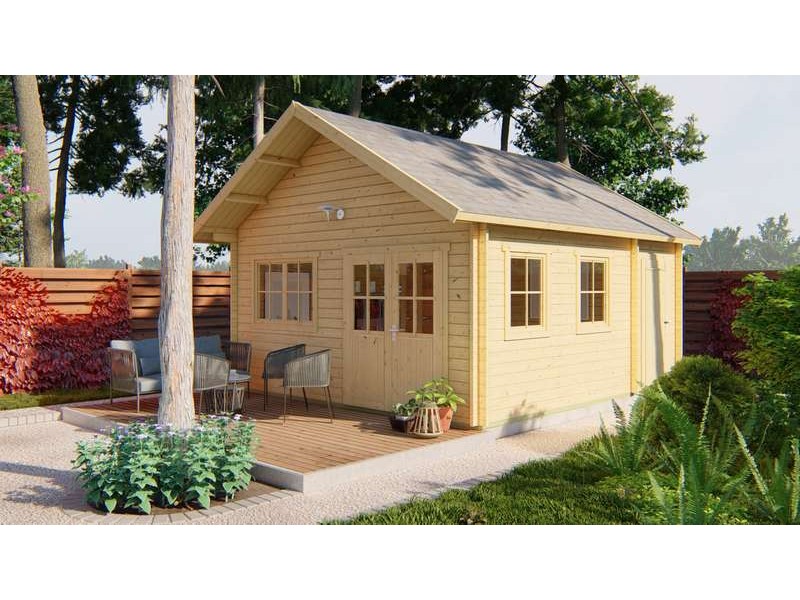 Chalet habitable 25m2 490x580cm Berlijn