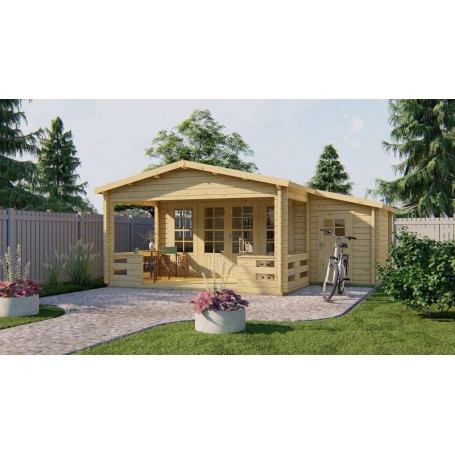 Chalet habitable 13,4+4,8m2 340x590cm Coventry