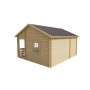 Chalet habitable 23+5,4m2 510x600cm Edelweiss