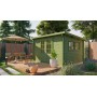 Chalet bois 11m2 300x380cm Loya