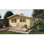 Chalet en bois 20m2 500x400cm DRESDE