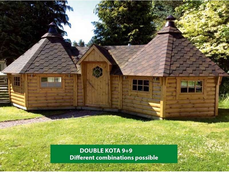 Double kota grill 9m2 + Extension