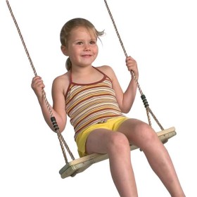 Siège en bois pour balançoire Siège en bois pour balançoire - Jardin et chalet
