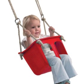 Siège bébé en plastique pour balançoire Siège bébé en plastique pour balançoire - Jardin et chalet