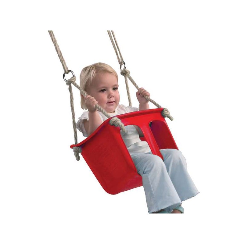 Siège bébé en plastique pour balançoire - Jardin et chalet