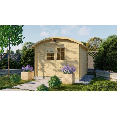 Chalet bois 7m2 240x300cm Klair