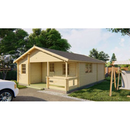 Chalet habitable 45m2 595x800cm Kay