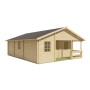 Chalet habitable 45m2 595x800cm Kay