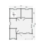 Chalet habitable 45m2 595x800cm Kay