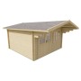 Chalet bois 16m2 400x400cm Stian