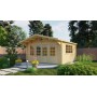 Chalet bois 15m2 340x440cm Blackpool