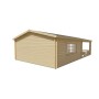 Chalet bois 27+21,8m2 540x963cm Brest