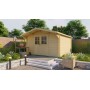 Chalet bois 15m2 400x400cm PALMA