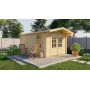 Chalet bois 15m2 300x500cm Julia