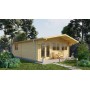 Chalet en bois 45m2 595x800cm Ballerine