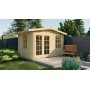 Chalet bois 8m2 350x250cm PHILIPPE