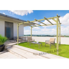 Pergola Barcelona de 300 à 600cm bois massif autoclave Pergola Barcelona de 300 à 400cm bois massif autoclave