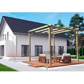 Pergola Madrid de 300 à 600cm bois massif autoclave Pergola Madrid de 300 à 600cm bois massif autoclave