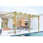Pergola Oviedo de 300 à 600cm bois massif autoclave