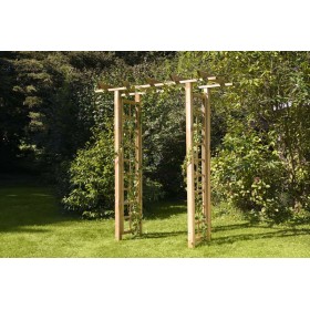 Ensemble de Pergola droite pour le jardin Ensemble de Pergola droite - Jardin et chalet