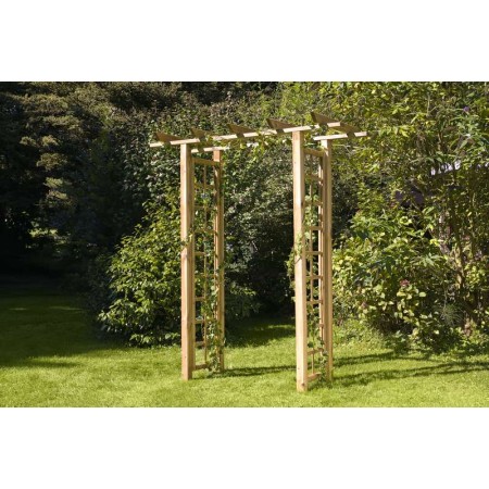 Ensemble de Pergola droite - Jardin et chalet