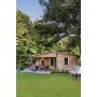 Chalet habitable 25,6+6,2m2 731x498cm Litchie