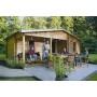 Chalet habitable 25,6+6,2m2 731x498cm Litchie