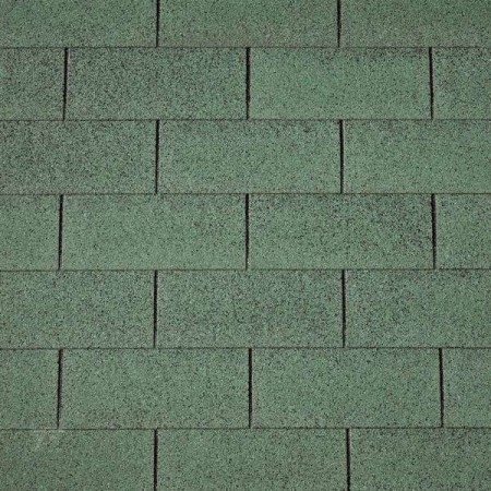 Bardeaux de toiture droits vert 3m2 (shingle)