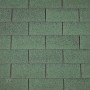 Bardeaux de toiture droits vert 3m2 (shingle)