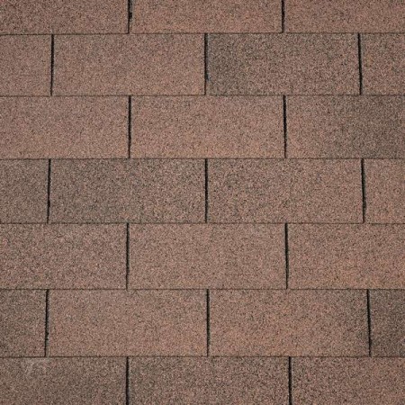 Bardeaux de toiture droits marron 3m2 (shingle)