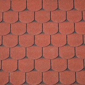 Bardeaux de toiture queue de castor rouge 3m2 ( shingle ) Bardeaux de toiture queue de castor rouge 3m2 ( shingle )