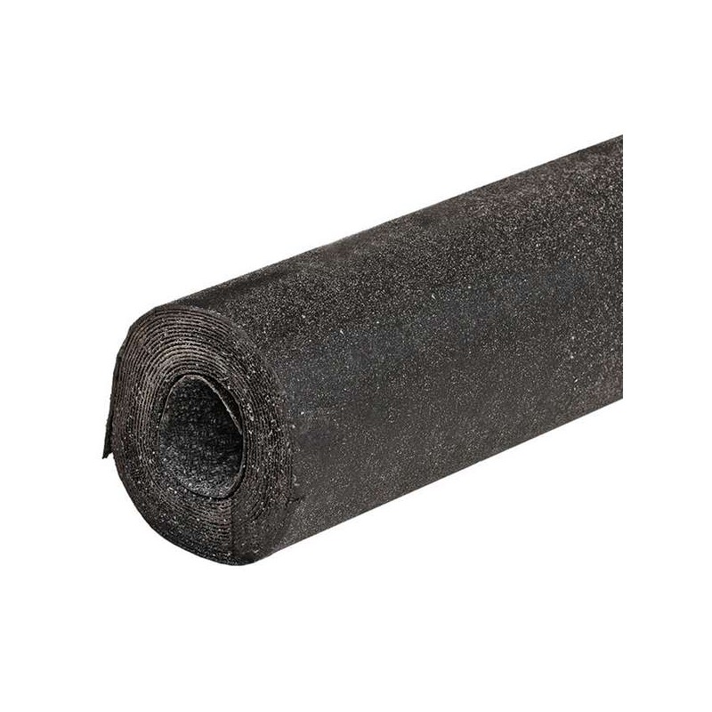Couverture abri de jardin. Rouleau de carton bitumé 10m2