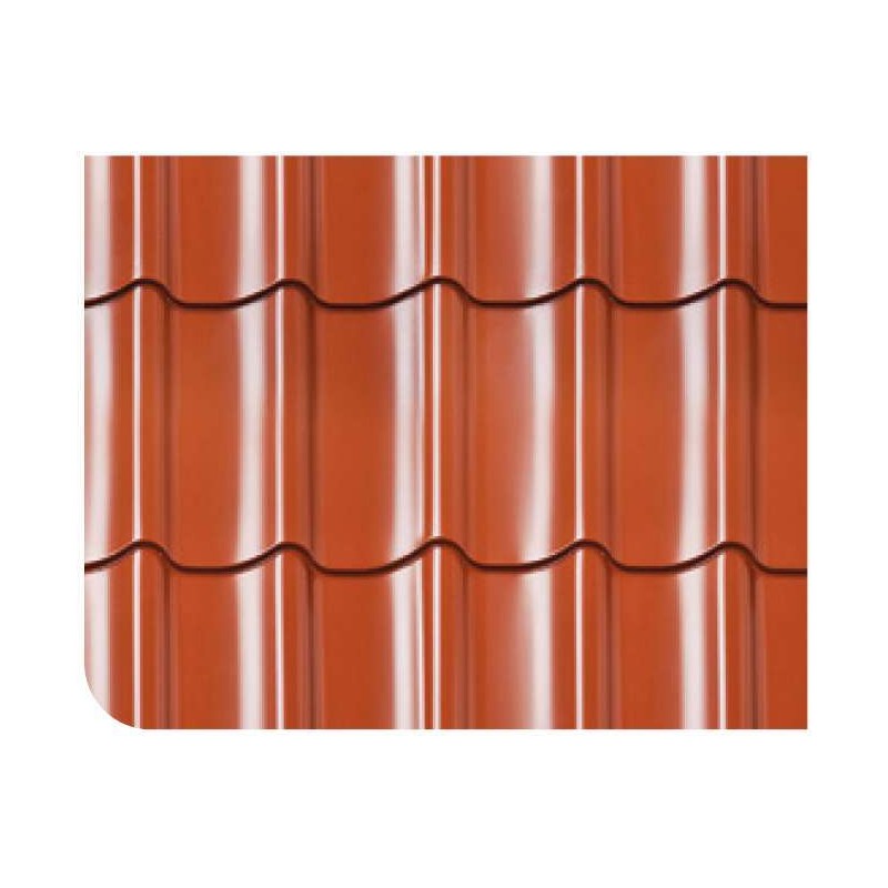Kit profilés de panneaux de toiture au m2 Terracota