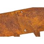 Bande de bordure en acier 24cm 106x24cm